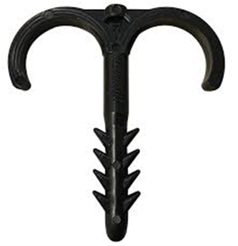 MADE ÇİFTLİ YERE TESPİT DÜBELİ SİYAH 7 MM